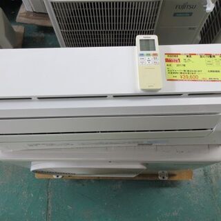 K02363　東芝　中古エアコン　主に10畳用　冷2.8kw／暖3.6kw