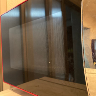 電子レンジ　YAMAZEN 赤の画像