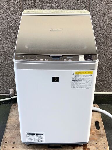 ㊾【6ヶ月保証付・税込み】美品 シャープ 8kg/4.5kg 洗濯乾燥機 ES-GX8A【PayPay使えます】