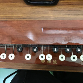 【値下げ】大正琴 全長68cm　琴伝統の画像