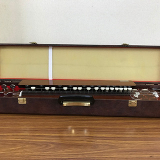 【値下げ】大正琴 全長68cm　琴伝統の画像