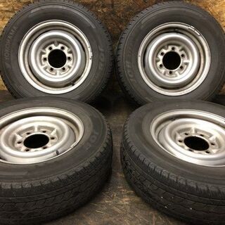 【YOKOHAMA JOB RY52 215/70R15 107/105L LT】夏タイヤ【トヨタ 100系ハイエース 純正ホイール 15インチ 6J6HPCD139.7+30】　(VTK368) クレジットカード QR決済可能