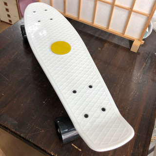 美品‼︎  スケボー　遊び　おもちゃ　滑る　ホワイト　乗る　技　...