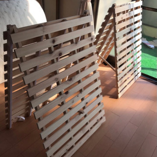 ありがとうございました！ダブルサイズ　ニトリ　すのこベッド