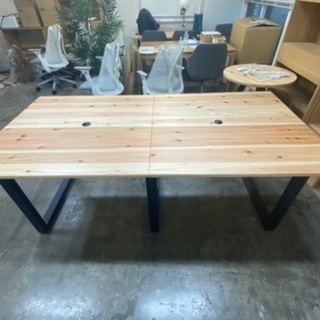 【Kanademono】THE TABLE / 杉無垢材 × B...