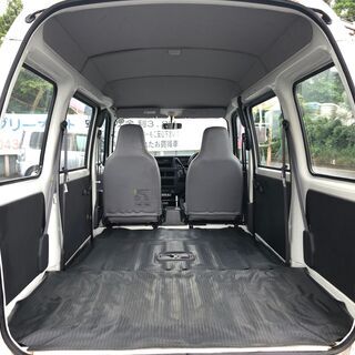 自社ローンあり！ガソリン100リットルプレゼント★車検令和４年５月★走行３万キロ代・お買い得★スバル★サンバーバン★VB★660cc★4人乗り★の画像