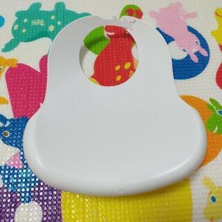ミキハウス　お食事エプロン　ランチスタイの画像