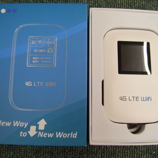 4G LTE WiFi　モバイルルーター　中古品