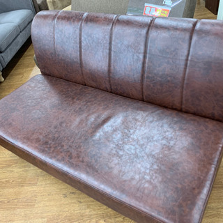 ２人掛けソファ【店頭取引限定】【中古品】早い者勝ち！🚛足立区近郊...