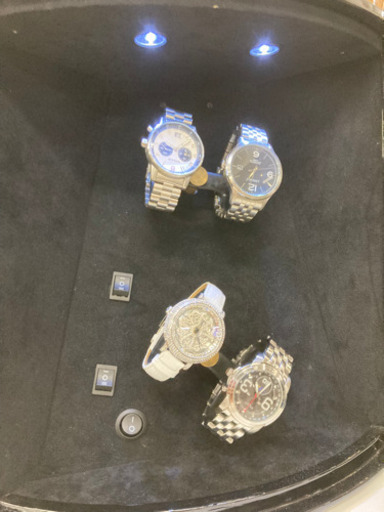 【AIRペイ始めました！】【⌚️自動巻時計用?中の時計は違うよ?】IGM ワインディングマシーン ウォッチワインダー 