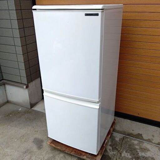 2ドア冷蔵庫 137リットル SHARP SJ-14R-W