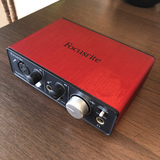 オーディオI/F scarlett soloの画像