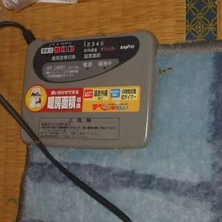 夏だけど、ホットカーペット　無料でどうぞ。