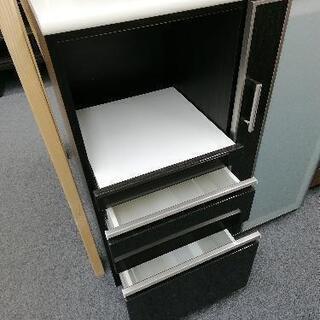 ニトリ　Nポスティア　90 ブラック ニトリ ポスティア90 BK レンジボード