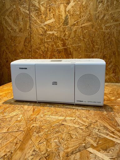 【愛品館市原店】東芝 2020年製  TY-C24-W CDラジオ ワイドFM対応【管理IMP010975-104】