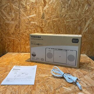 【愛品館市原店】東芝 2020年製  TY-C24-W CDラジオ ワイドFM対応【管理IMP010975-104】の画像