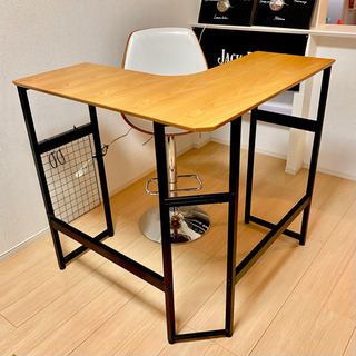 L型デスク/カウンターテーブル