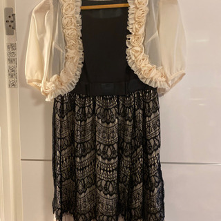 【クリスタルシルフ】結婚式・発表会に！Mサイズボレロセット