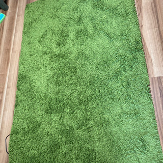【お取引中】差し上げます！IKEA ラグ　200×135の画像