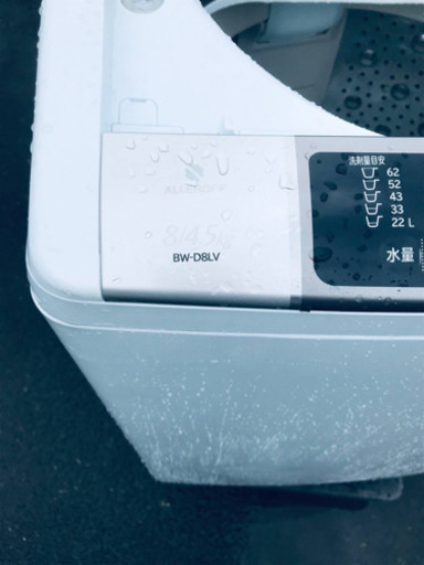 ‼️乾燥機能付き‼️8.0kg‼️1854番 HITACHI✨日立全自動電気洗濯機✨BW-D8LV‼️