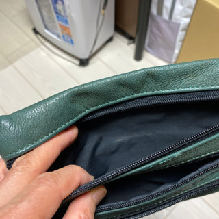 無料）革製ウェストポーチ（横長）の画像