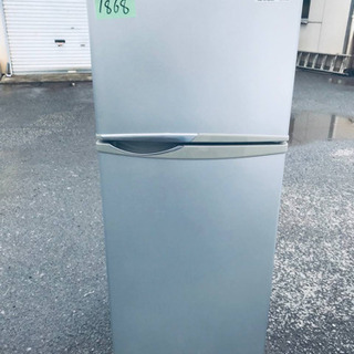 1868番 シャープ✨ノンフロン冷凍冷蔵庫✨SJ-H12W-S‼️