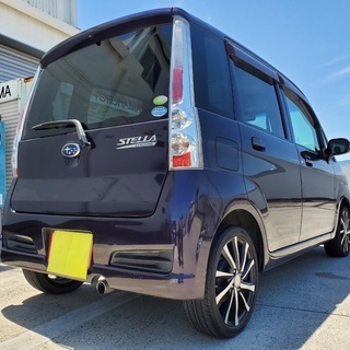 月々8千円〜分割可❗️車検2年付き！【名変代込み】大人気☆スバル ステラカスタム R☆HDDナビ付き☆走行中DVD見れます☆ドライブレコーダー付き☆そのまま乗って帰れます！の画像