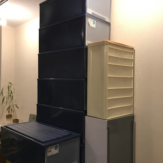 プラスチックの衣装ケース差し上げます