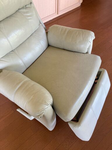 大塚家具 アメリカ製 高級 本革ソファー 定価29万
