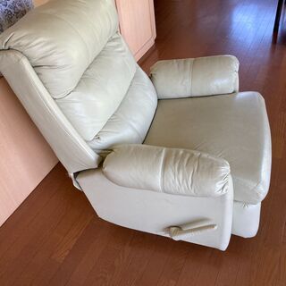 大塚家具 アメリカ製 高級 本革ソファー 定価29万 の画像