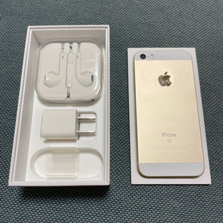 iPhone SE Gold 64 GB SIMフリー　の画像