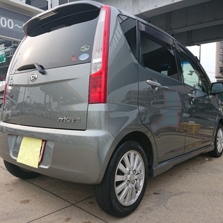 低走行☆月々9千円〜分割払い可‼️ 車検2年付き！【名義変更代まで込み】大人気☆ダイハツ  ムーブ X VS 3☆低走行 9万キロ台☆高年式 H22年☆HDDナビ付き☆走行中DVD見れます☆上品で人気があるプナチナグレー☆ドライブレコーダー付き☆事故歴修復歴なし☆そのまま乗って帰れます！の画像