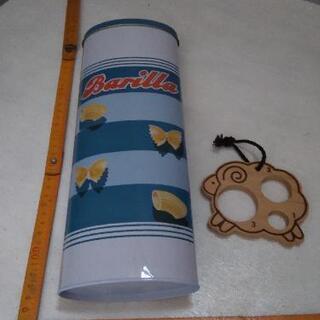 イタリア バリラ社 パスタ缶 ＆ パスタメジャー