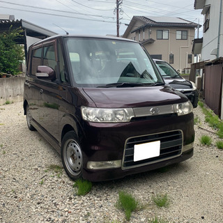 タントカスタム ターボ 4WD 車検2年受け渡し