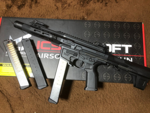 【値下げ】ics cxp-mars pdw9エアガン美品