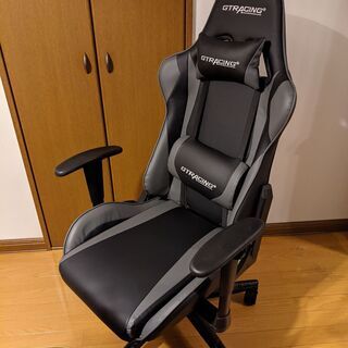 GTRACING ゲーミングチェア GT002-GRAY