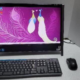 NEC液晶一体PC Windows10！ブルーレイ！SSD搭載で...