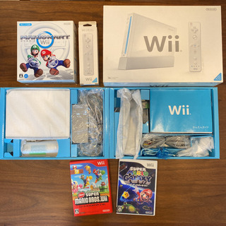 Wii本体　リモコン　スーパーマリオ　ソフト　まとめ売り