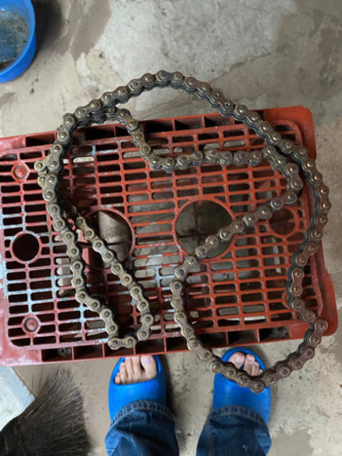 ザリゴキ用のスプロケ,チェーン