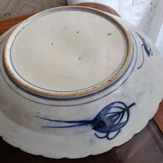 【取引済】骨董品　大皿&書道用具の画像