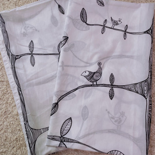 つっぱり棒カーテン美品