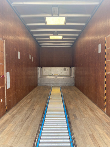  ⚠️引き取り限定⚠️ NO.516 アルミバン 4ｔ 車 アルミ 箱 バイク 倉庫 トラック コンテナ 米 保管庫 物置 DIY