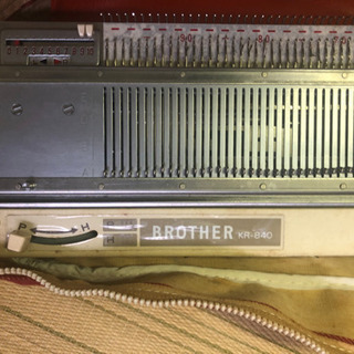 【値下げ】編み機　ブラザー　ＫＲ840 ⑤