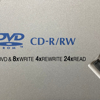 ポータブルDVD-ROM&CD-R/RWドライブの画像