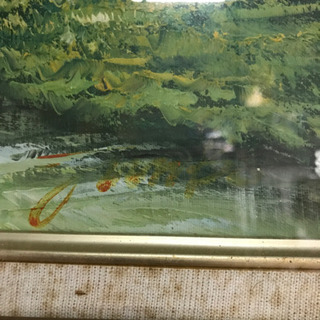 油絵　風景画の画像