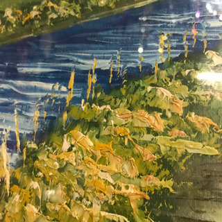 油絵　風景画の画像