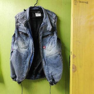 現場仕事に★扇風機デニム服