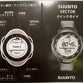 スント ベクター ノーザンホワイト SUUNTO VECTOR NORTHERN WHITE お譲りしますの画像