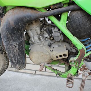 （予定者決定）kawasaki カワサキ　モトクロッサー　KX80　不動ジャンクの画像