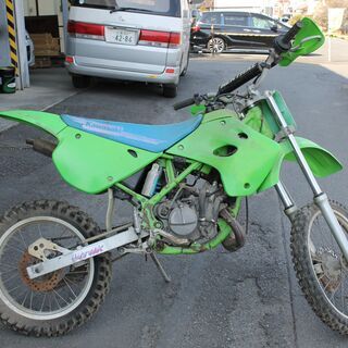 （予定者決定）kawasaki カワサキ　モトクロッサー　KX80　不動ジャンクの画像